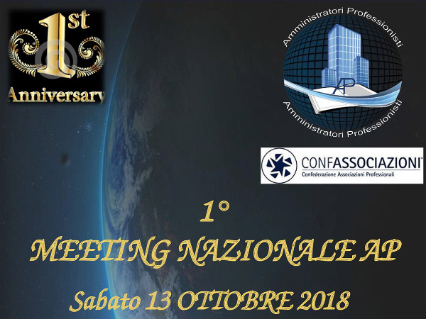 13-10-2018: 1° Meeting Nazionale AP