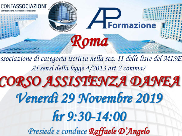 CORSO ASSISTENZA DANEA